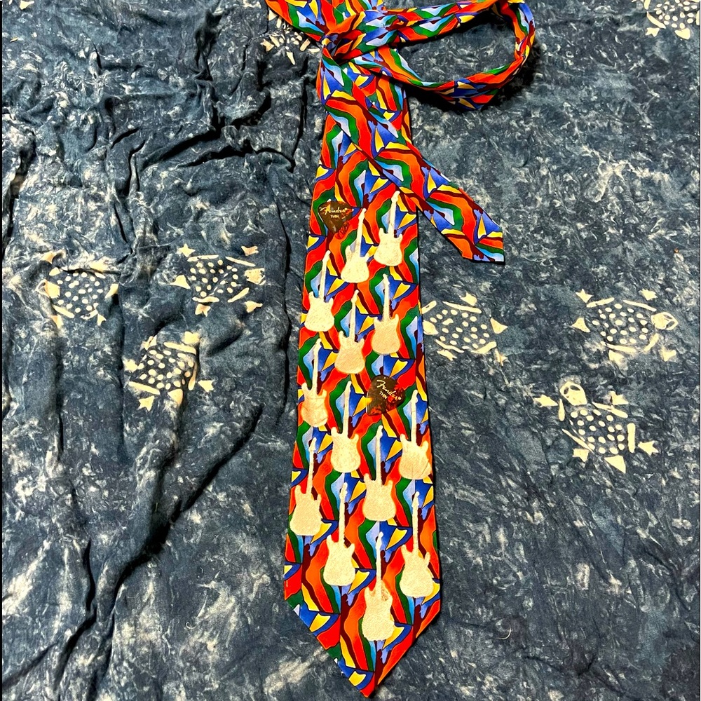 J. Garcia guitar tie